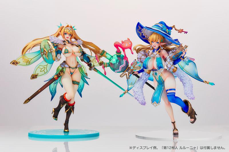 [預訂] 米琳德 1/6 完成品模型，精靈村人物，展示精美服裝與武器。