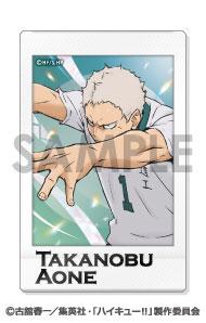 排球少年！！角色收藏第9彈BOX.B其中一款設計圖，人物擺出排球動作。