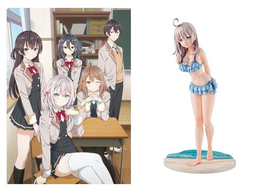 [Pre-order] BD Ellie, the classmate next to her who occasionally whispers in Russian to cover up her shame, Volume 1 Alisa Mikhailovna Kujo Swimsuit ver. 1/7 model comes with limited edition "September 24 reservation"