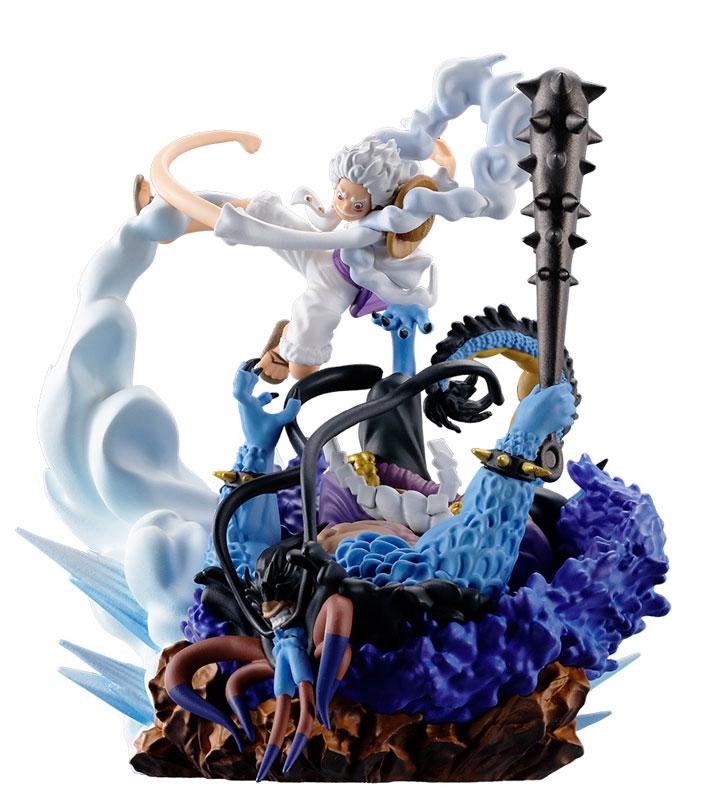 [預訂] LOGBOX RE BIRTH ONE PIECE Gear 5 SPECIAL BOX其中一款設計，人物動態姿勢。