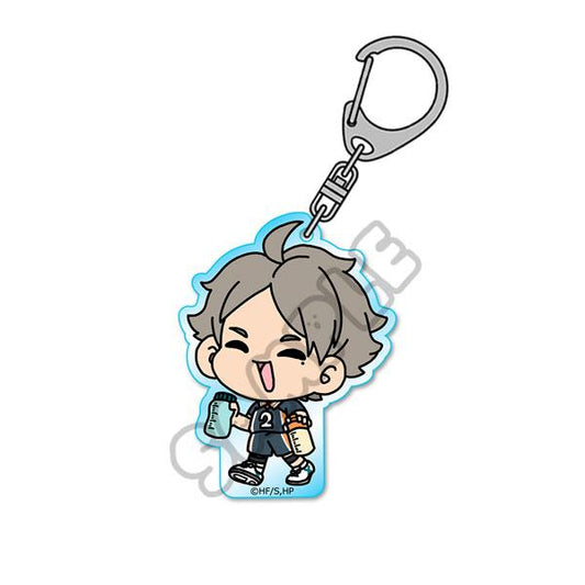 [Pre-order] Volleyball boy! ! Everyone's mochocho battle! The second keychain M-SB (Takayoshi Sugawara) "Reservation for February 25"