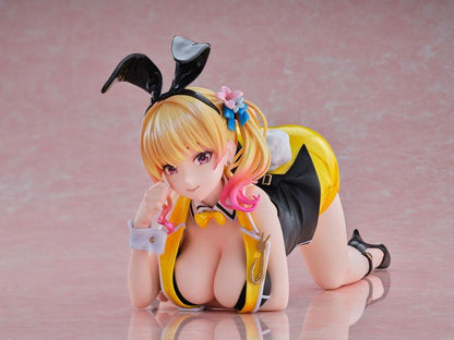 《amiami限定特典》 Creator’s Sellection BUNNY GARDEN 凜 1/6 完成品模型，兔子裝扮，趴臥姿勢。