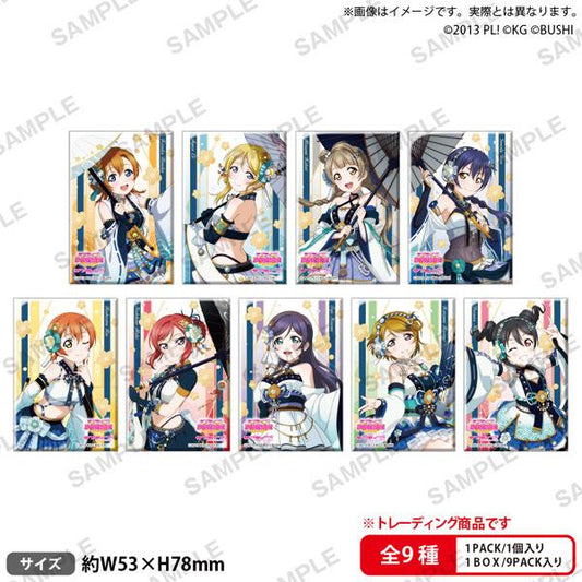 [預訂] Love Live!學園偶像祭 四角形徽章 μ’s玻璃珠 ver. 9個入BOX《24年8月預約》