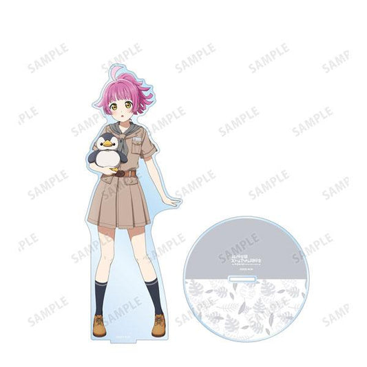 [Pre-order] Love Live! Nijigasaki Academy Tobu Zoo Collaboration Original Tennoji Rina Safari Style Ver. Extra Large Stand "March 25 Reservation"