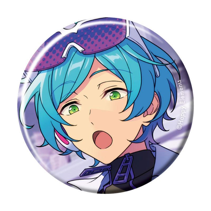 偶像夢幻祭 Collection徽章 Idol Side，戴墨鏡的藍髮角色。