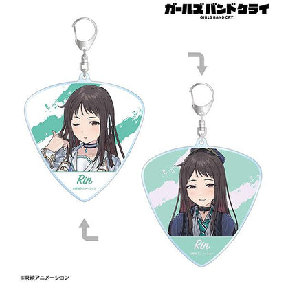 [Pre-order] Girls Band Cry Rin-shaped double-sided BIG keychain "Pre-order for February 25"