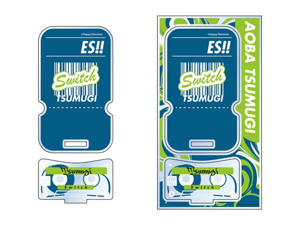 壓克力立牌：偶像夢幻祭 vol.12(Switch) 青葉紡設計展示圖。