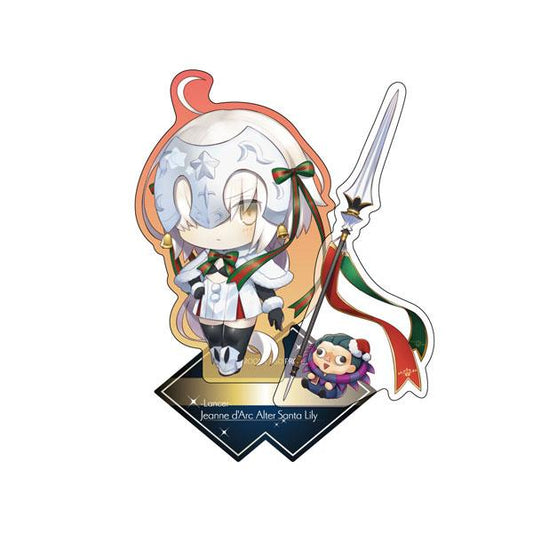 [Pre-order] Fate/Grand Order CharaToria Lancer/Joan of Arc・Alter・Christmas・Lily "Pre-order for December 24"