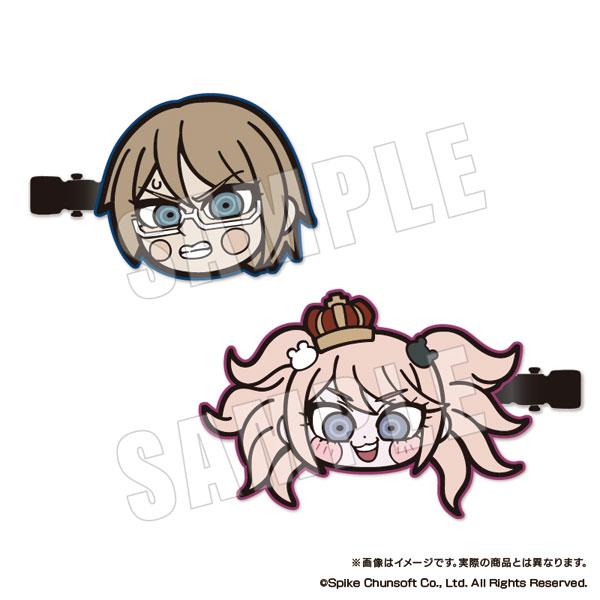 [預訂] 槍彈辯駁系列瀏海夾套裝：十神白夜和江之島盾子角色造型髮夾。