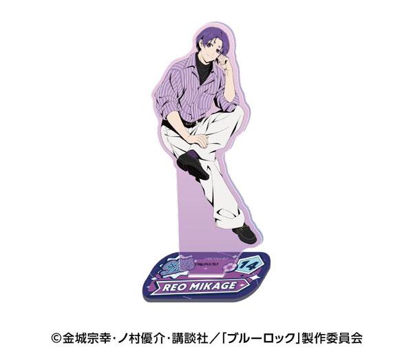 [預訂] TV動畫『藍色監獄』御影玲王立牌，倚坐姿，手托腮。