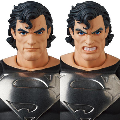 [預訂] MAFEX SUPERMAN(RETURN OF SUPERMAN)人偶，面部表情特寫：平靜與憤怒。