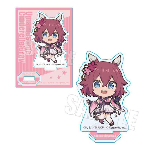 [預訂] 動畫『賽馬娘 灰髮灰姑娘』 Pukasshu迷你立牌 櫻花千代王《25年10月預約》