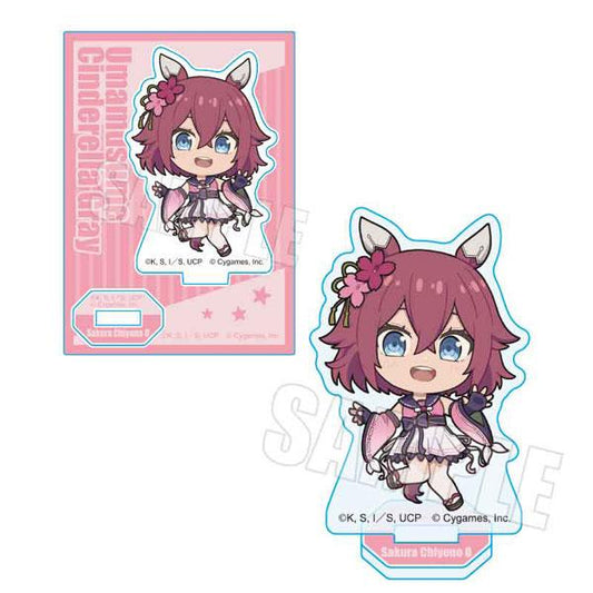 [預訂] 動畫『賽馬娘 灰髮灰姑娘』 Pukasshu迷你立牌 櫻花千代王《25年10月預約》