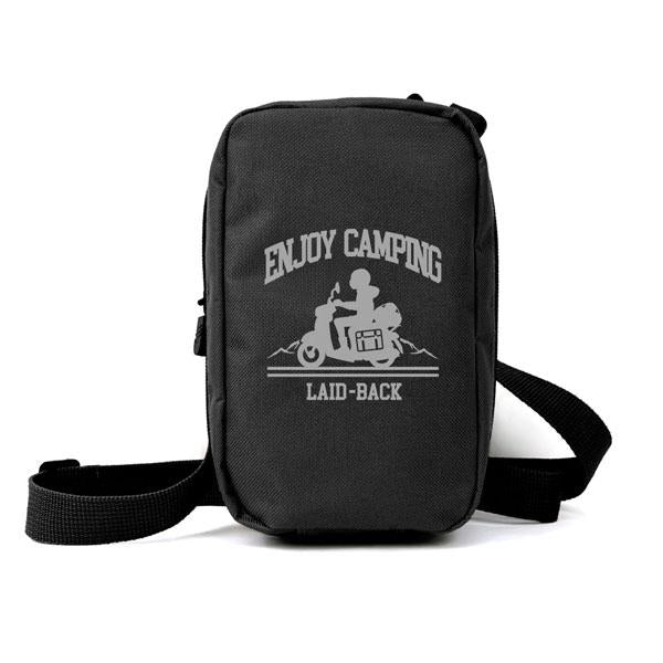 [預訂] 『搖曳露營△ SEASON3』 剪影機車 志摩凜 迷你肩揹包/BLACK《25年10月預約》