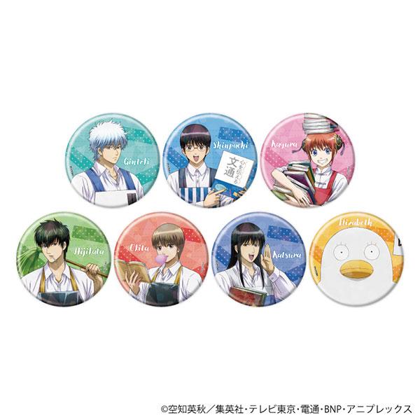 [Pre-order] Holographic badge (65mm) "Gintama" 04/bookstore clerk ver. 7 original illustrations in BOX "Pre-order for November 24"