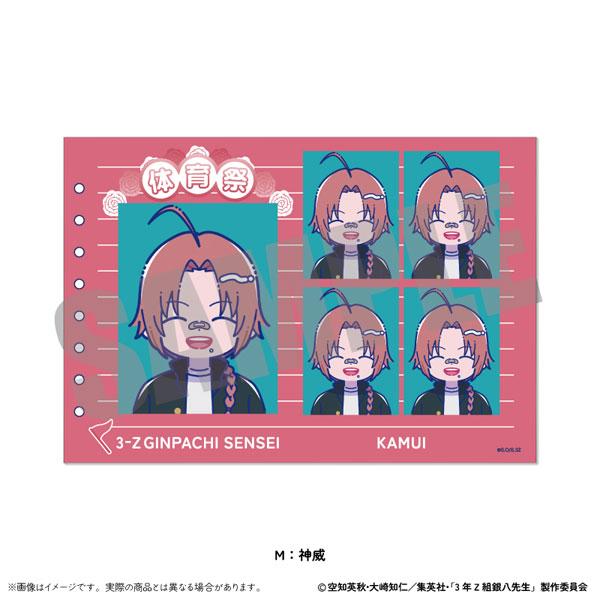 [預訂] TV動畫「3年Z組銀八老師」 證件照風格貼紙 Nyu~toro 第2彈 M 神威《25年8月預約》