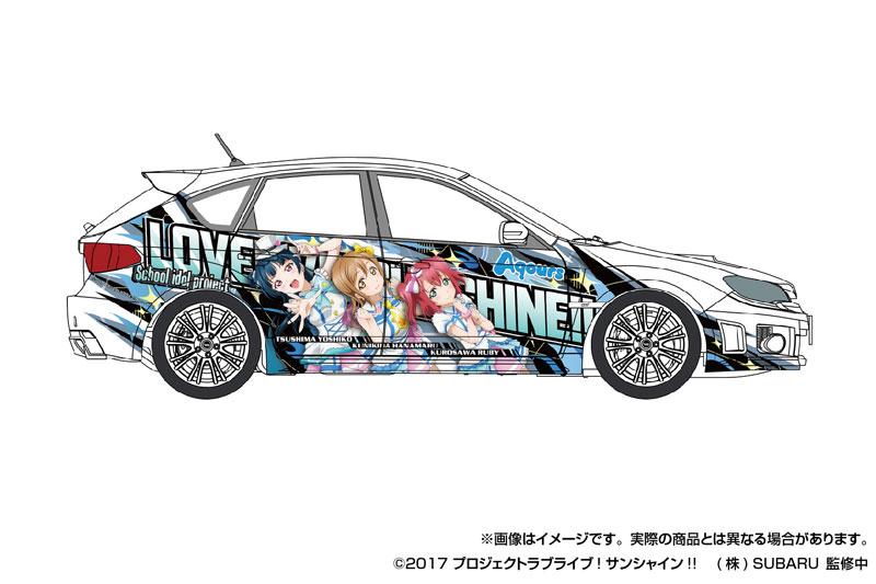 [預訂] 1/24 痛車 No.2 Love Live! Sunshine!! GRB IMPREZA WRX STI ’10(SUBARU) 模型《25年3月預約》