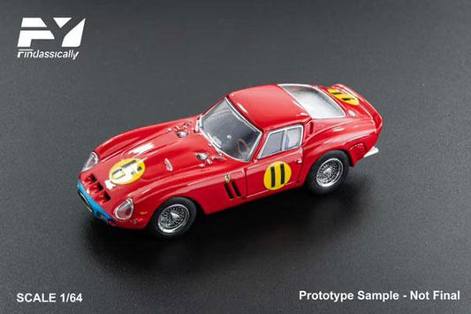[預訂] 1/64 250 GTO 4399GT 1963 Goodwood #11 Red Graham Hill《25年10月預約》