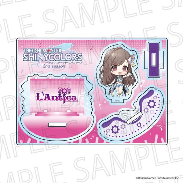 [預訂] 動畫 偶像大師 月岡戀鐘 搖晃立牌，角色立繪及舞台背景配件。