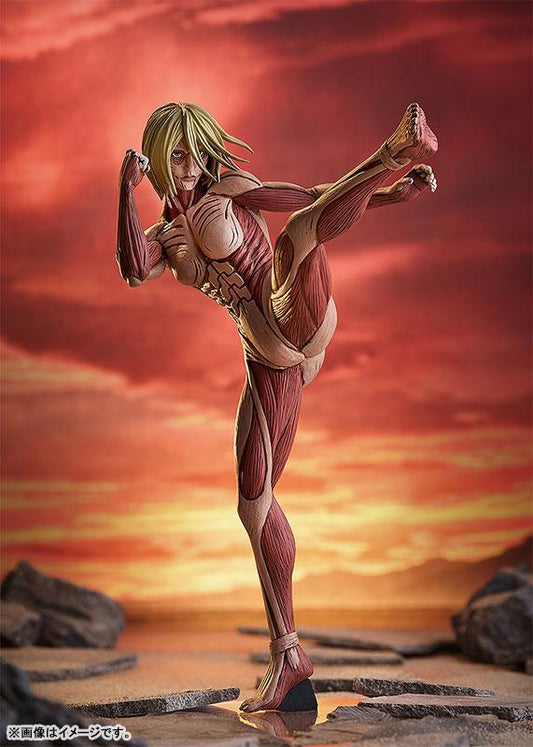 [Pre-order] POP ​​UP PARADE Attack on Titan Arnie Leonard Female Titan Ver. L size finished model "Pre-order for April 25"