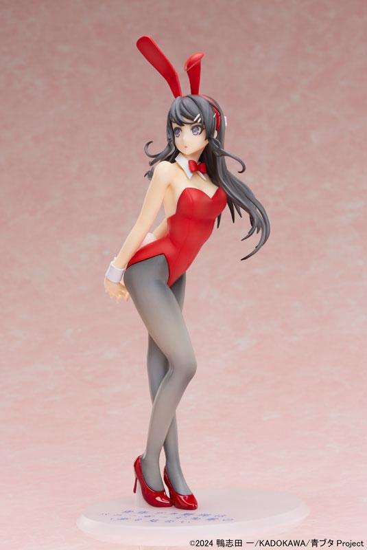 [期間限定](Aniplex+特典)青春豬頭少年 櫻島麻衣～紅色兔女郎ver.～ 1/7 完成品模型《26年1月預約》