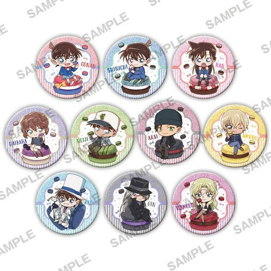 [預訂] 「名偵探柯南」閃亮徽章 馬卡龍ver. 10個入BOX（再次販售）《25年12月預約》