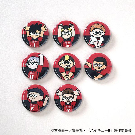 [Pre-order] Volleyball boy! ! Jiroli TD Badge Contest ver. Onkoma High School 8 people enter the BOX "January 25 reservation"