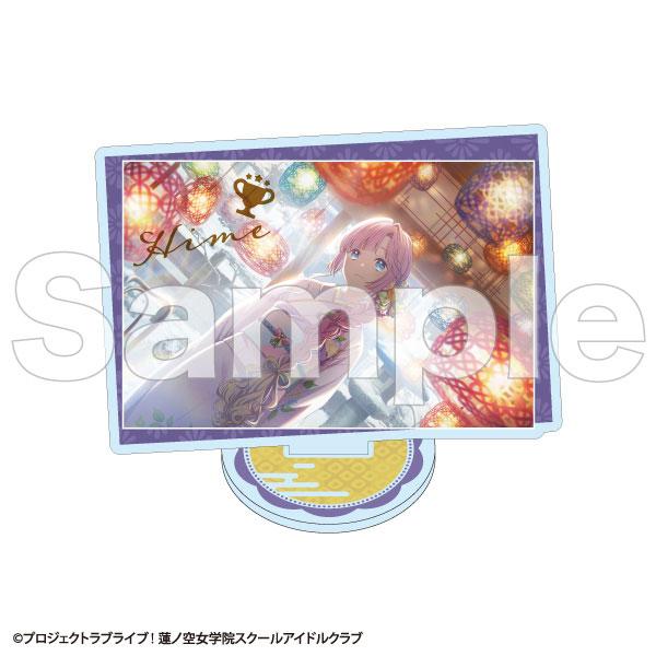 [預訂] 安養寺姬芽 加賀友禪合作卡片立牌，角色穿著和服的設計。