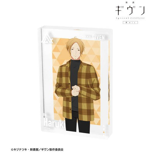 [Pre-order] The future theatrical version of the movie GIVEN was gifted: Hiiragi mix Haruki Nakayama acrylic block "January 25 reservation"