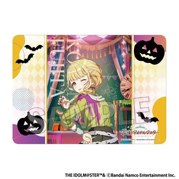 [預訂] 學園偶像大師遊戲墊，萬聖節主題，藤田琴音眨眼微笑。