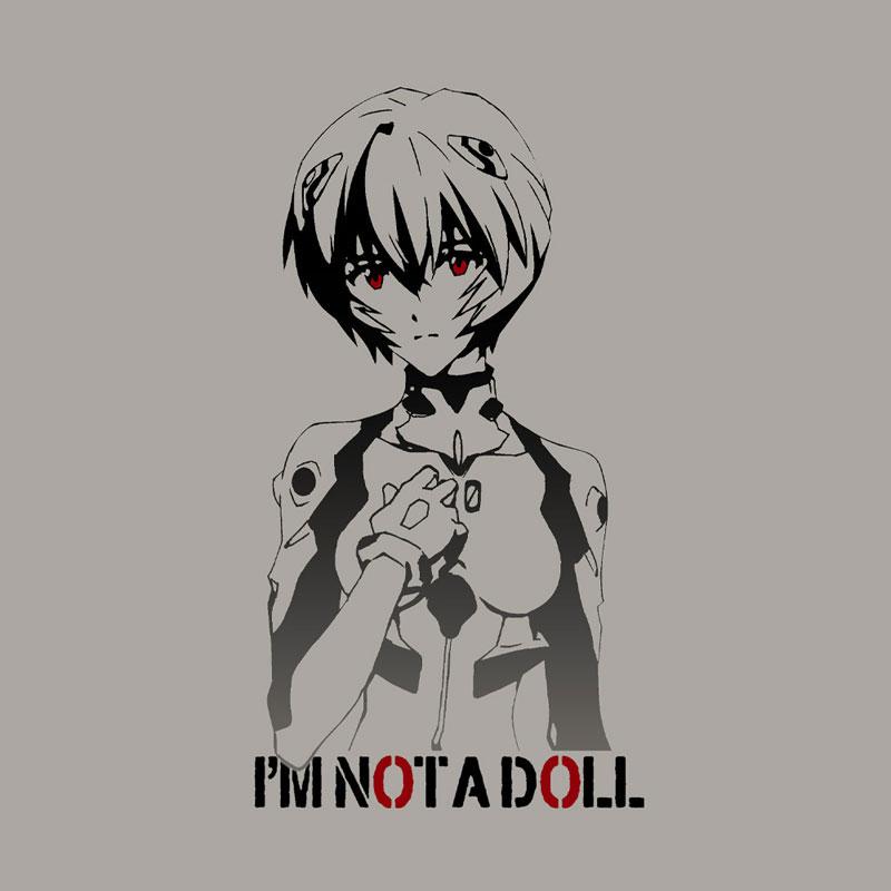 [預訂] EVANGELION 綾波零 漸層 T恤/LIGHT GRAY-XL《25年10月預約》