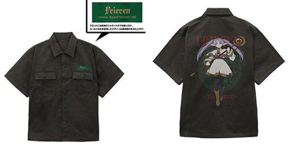 [預訂] 葬送的芙莉蓮 芙莉蓮 刺繡工作襯衫/GRAY-XL《25年9月預約》