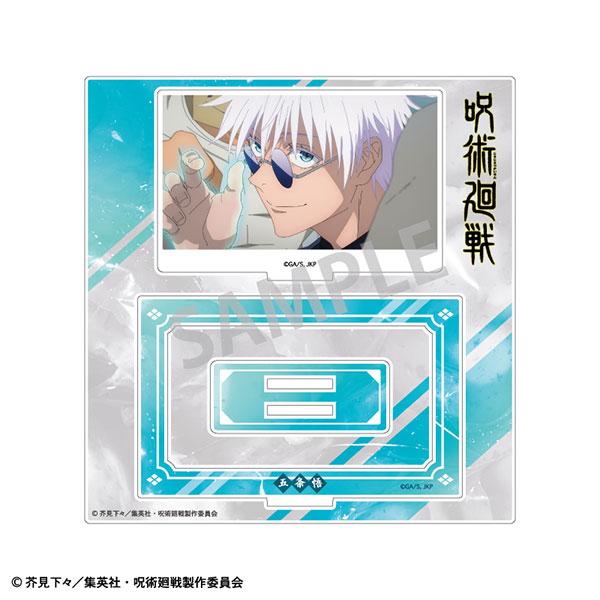 [預訂] 咒術迴戰 懷玉・玉折 相框立牌，五條悟戴墨鏡特寫。