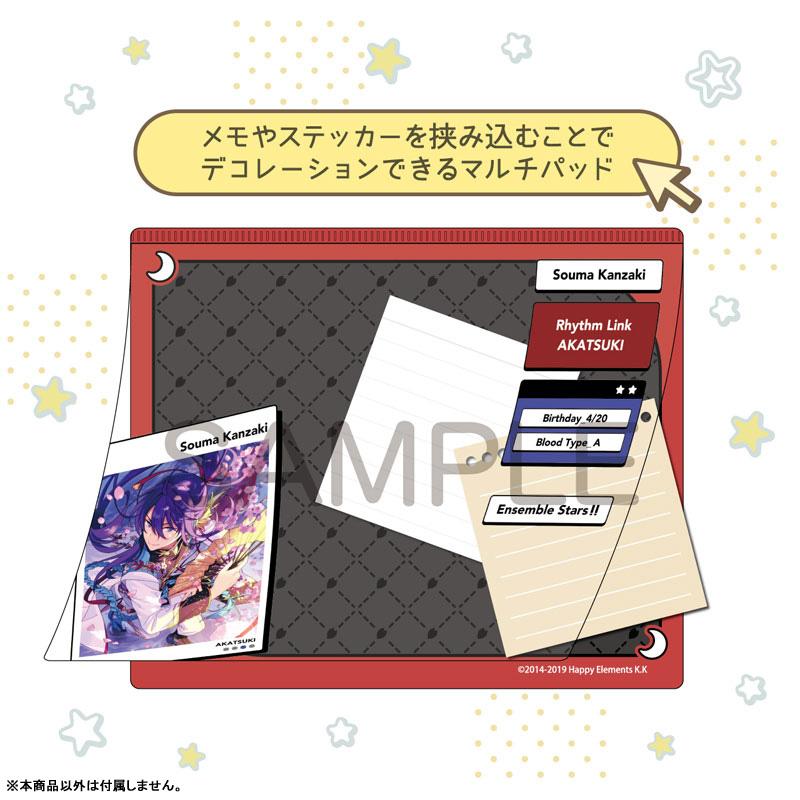 [預訂] 偶像夢幻祭 DECOPAD，神崎颯馬角色設計，包含角色卡片及裝飾配件。