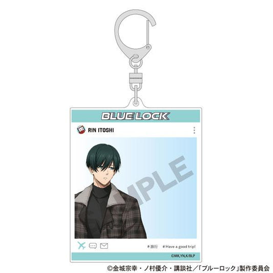 [Reservation] Blue Prison SNS style keychain Ishi Rin Travel "December 24 reservation"