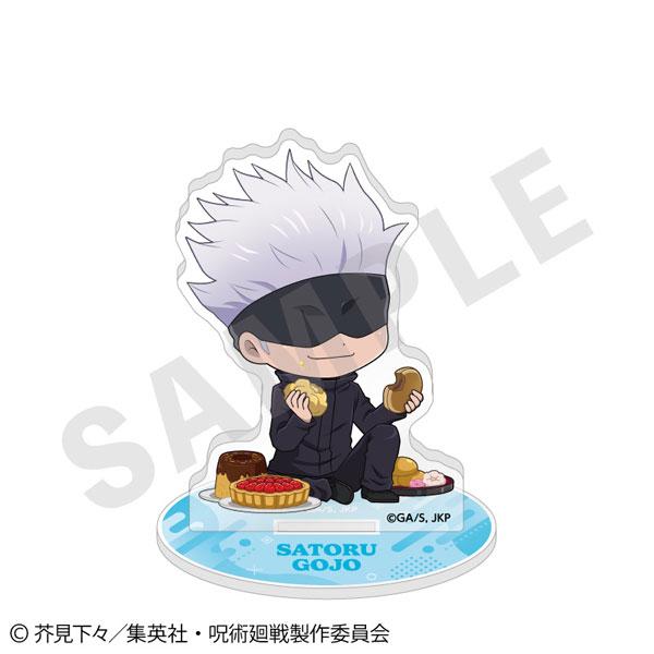[預訂] 咒術迴戰 LOVE IT! 系列 立牌：五條悟吃甜點的Q版造型。