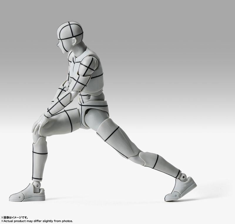 [預訂] S.H.Figuarts Body-kun -運動- Edition -線框-(Gray Color Ver.)《25年1月預約》