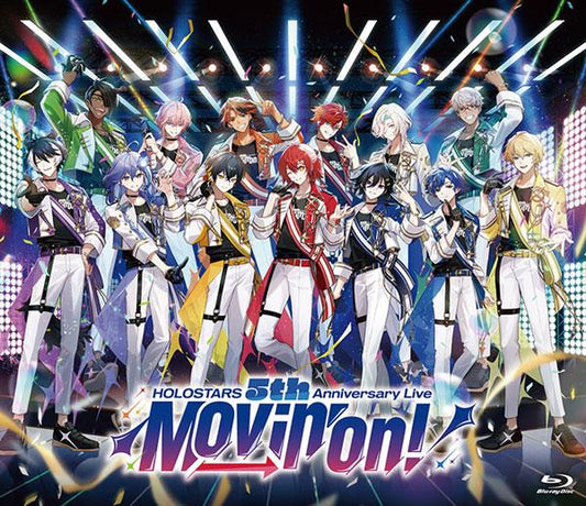 [預訂] BD HOLOSTARS ＆ UPROAR！！ / HOLOSTARS 5th Anniversary Live -Movin’ On！- (Blu-ray Disc)《24年9月預約》