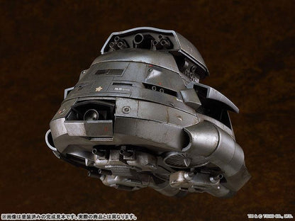 [預訂] MODEROID 『哥吉拉』超級X 模型（1984年上映），灰色機體細節展示。