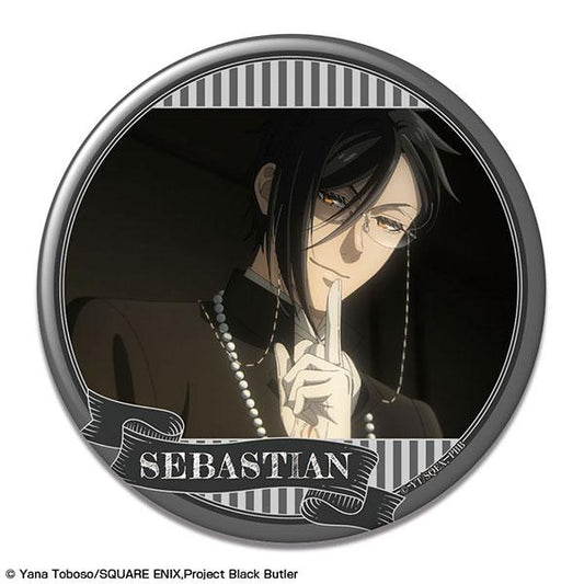 [Pre-order] TV Animation Black Butler - Boarding School Chapter - Badge Design 03 (Sebastian Michaelis/C) "Reservation for November 24"