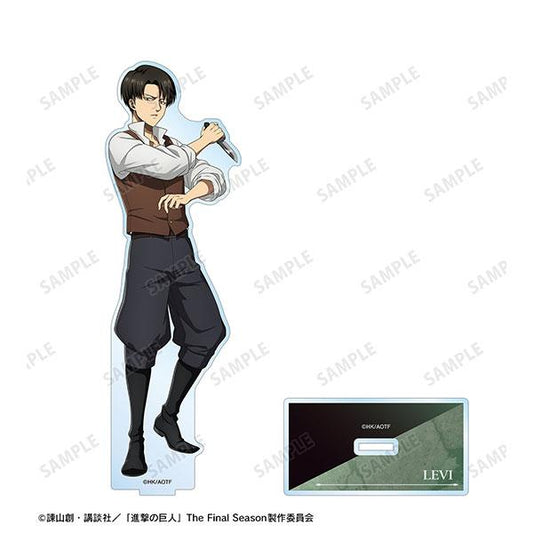 [Pre-order] Attack on Titan original Levi past ver. BIG stand-up "Pre-order for January 25"