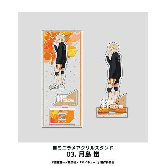 [Pre-order] Animation "Vleyball Boy!!" Mini flash stand 03. Hotaru Tsukishima "Pre-order for November 24"