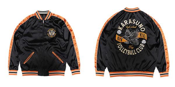 [預訂] 動畫「排球少年！！」刺繡夾克 烏野高校 XL《25年12月預約》