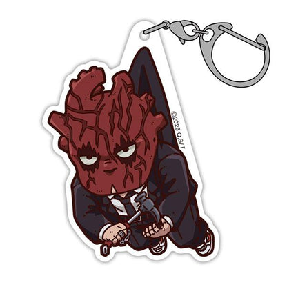 [預訂] 異獸魔都 心 壓克力被夾起造型鎖匙扣 《25年9月預約》