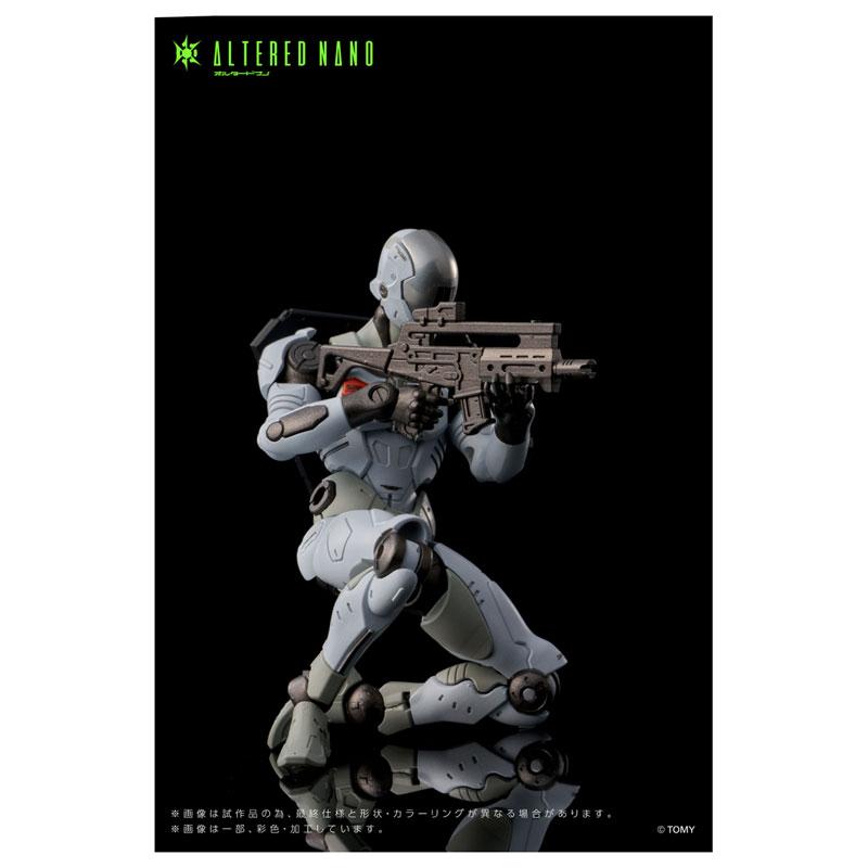 [預訂] Altered Nano AN-01 Alt FRIGATE〈護衛艦〉模型，持槍跪姿。
