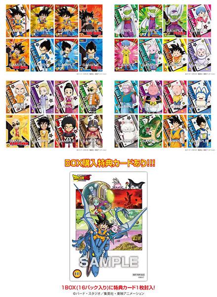 [預訂] TV動畫『七龍珠DAIMA』 Clear Card Collection口香糖 首次限定版 16Pack入BOX (食玩)《25年2月預約》