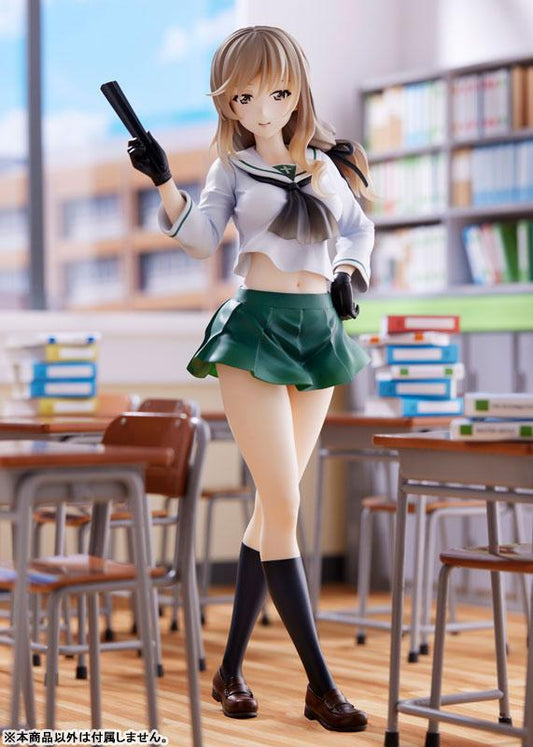 [Pre-order] Girls und Panzer Tank Road Battle! Chiyo Shimada 1/7 finished model (resale) "Reservation for November 24"