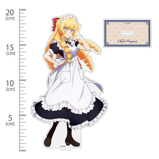 [Pre-order] COSPA limited TV animation "My recommendation is the villainous lady." Newly drawn Claire standing sign (large) Cure Maid Café (resale) "October 24 reservation"