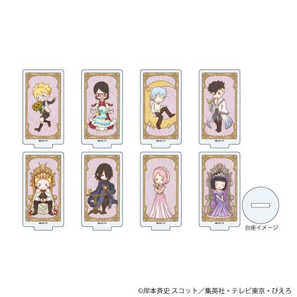 [Pre-order] Acrylic mini stand "BORUTO-NARUTO NEXT GENERATIONS" 09/Tarot Cards 3rd ver. Graphic art illustrations 8 pieces in BOX "December 24 reservation"