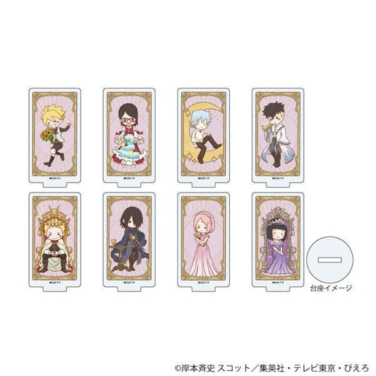 [Pre-order] Acrylic mini stand "BORUTO-NARUTO NEXT GENERATIONS" 09/Tarot Cards 3rd ver. Graphic art illustrations 8 pieces in BOX "December 24 reservation"